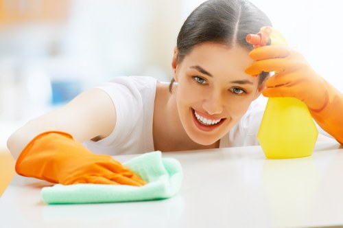 After builders cleaning service preparing a SW18 property for use